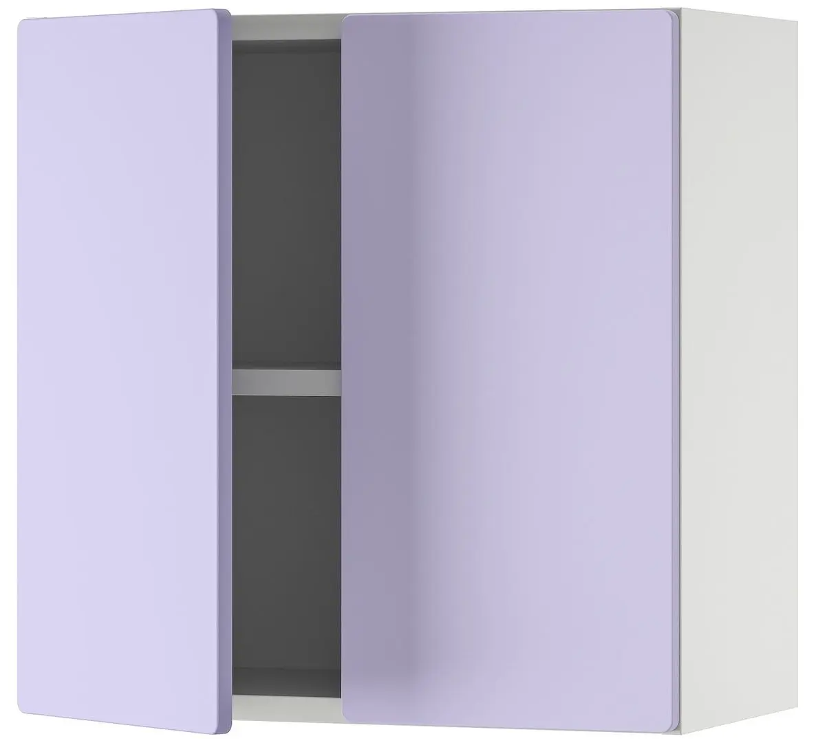 Dulap suspendat Ikea Smastad 1 raft 60x32x60 (Alb/Lila Deschis)