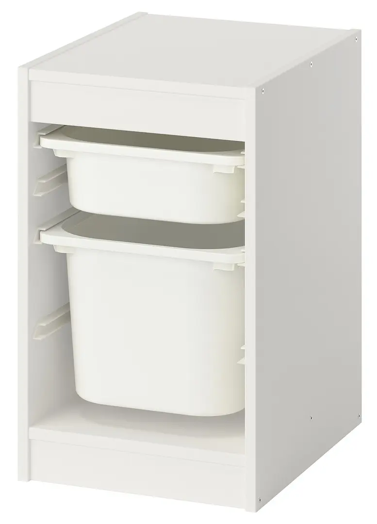 Стеллаж Ikea Trofast 2 контейнера 34x44x56 (Белый)