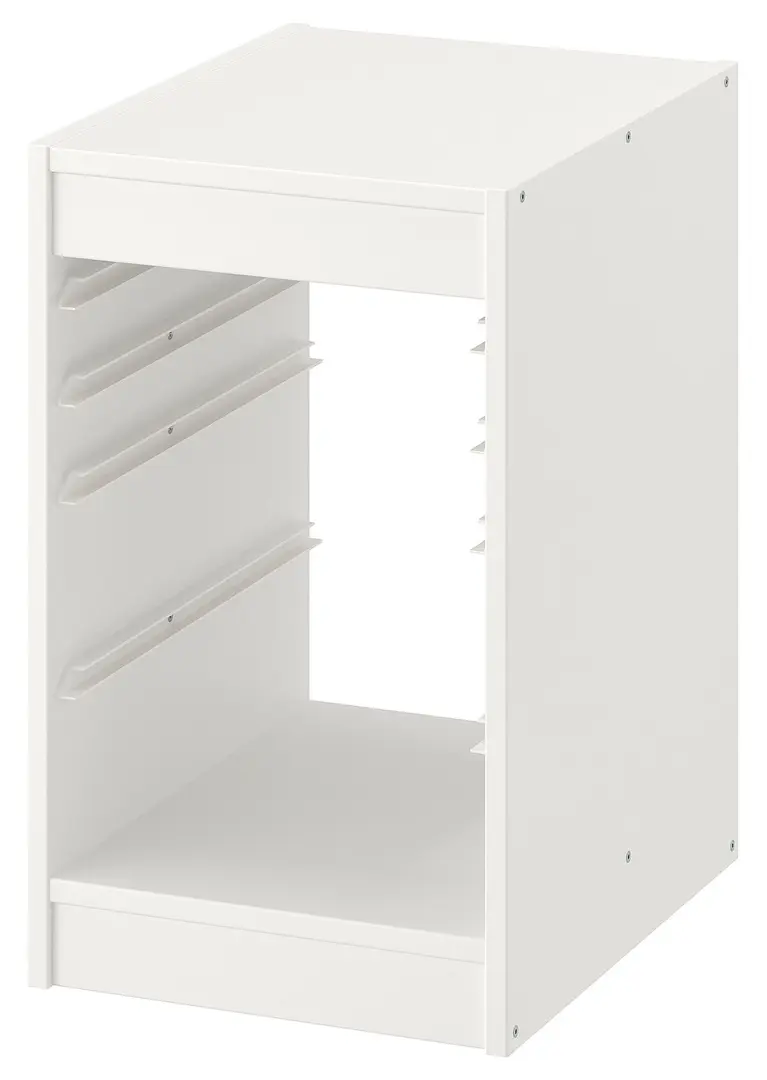 Etajera Ikea Trofast 2 cutii 34x44x56 (Alb/Portocaliu/Verde)