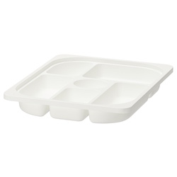 Etajera Ikea Trofast 2 organizatoare/1 cutie 34x44x56 (Alb) Thumb