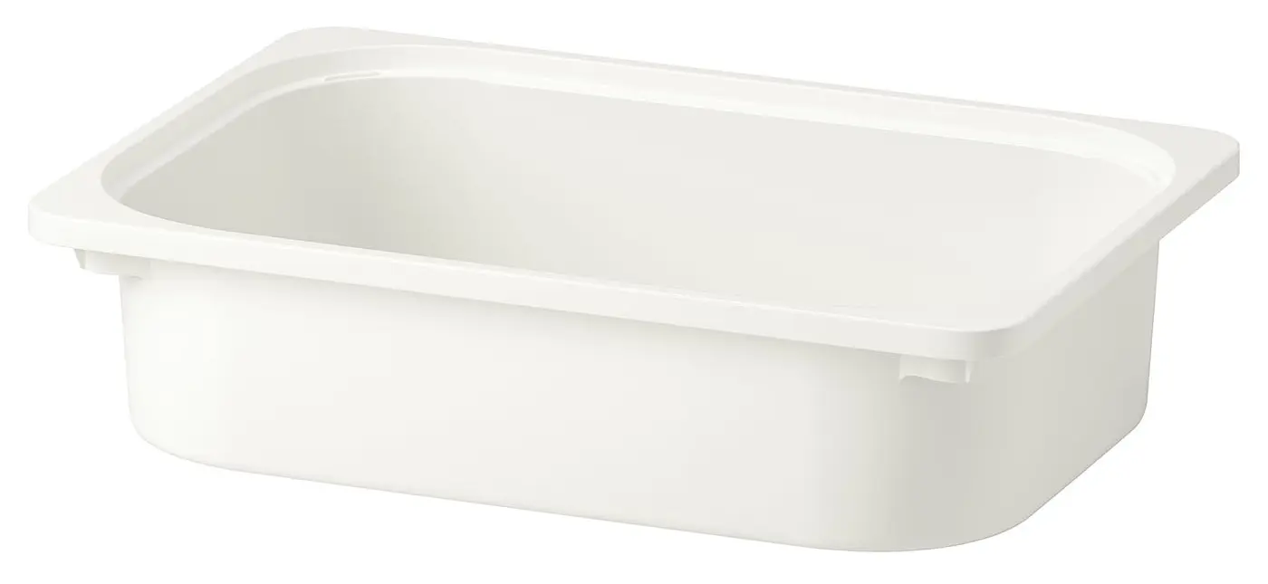 Etajera Ikea Trofast 2 organizatoare/2 cutii 32х44х52 (Pin/Alb)