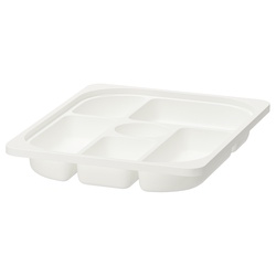 Etajera Ikea Trofast 2 organizatoare/2 cutii 32х44х52 (Pin/Alb) Thumb