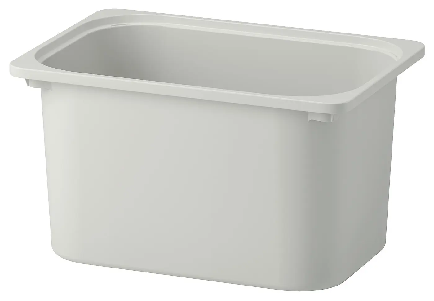 Etajera Ikea Trofast 2 organizatoare/cutie 32x44x52 (Pin/Alb/Gri)