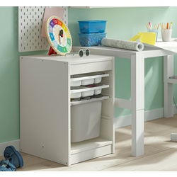 Стеллаж Ikea Trofast 2 органайзера/контейнер 34x44x56 (Белый/Серый)