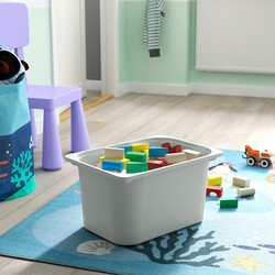 Etajera Ikea Trofast 2 organizatoare/cutie 34x44x56 (Alb/Gri) Thumb