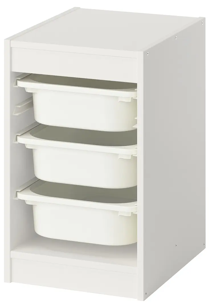 Etajera Ikea Trofast 3 cutii 34x44x56 (Alb)