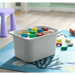 Etajera Ikea Trofast 3 cutii 46x30x94 (Alb/Gri) Thumb