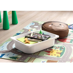 Etajera Ikea Trofast 4 cutii 46x30x94 (Alb/Lila) Thumb