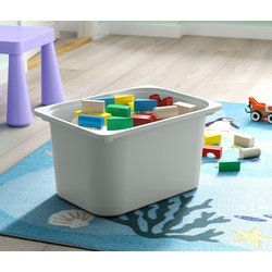 Etajera Ikea Trofast 4 cutii 44x30x91 (Pin/Verde deschis/Gri) Thumb