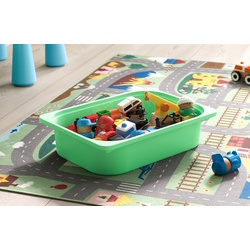 Etajera Ikea Trofast 4 cutii 44x30x91 (Pin/Verde deschis/Gri) Thumb