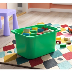 Etajera Ikea Trofast 4 cutii 46x30x94 (Alb/Multicolor) Thumb