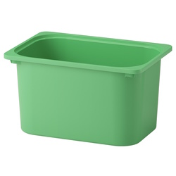 Стеллаж Ikea Trofast 4 контейнера 46x30x94 (Белый/Зеленый) Thumb
