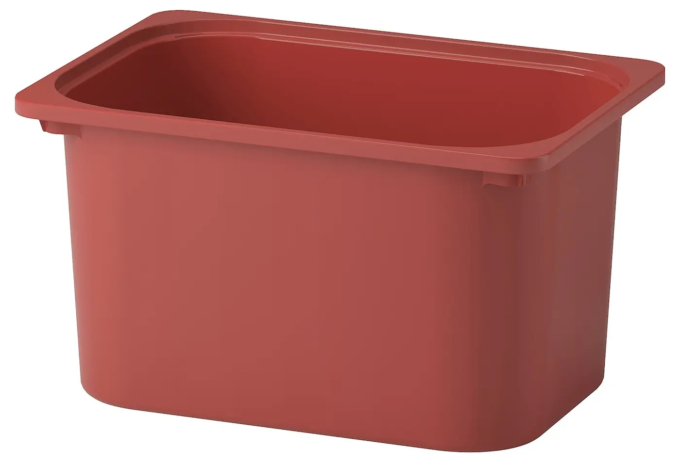 Стеллаж Ikea Trofast 6 контейнеров 93x44x52 (Сосна/Оранжевый/Красный) - 3