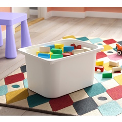 Стеллаж Ikea Trofast 6 контейнеров 94x44x91 (Сосна/Белый/Красный) Thumb