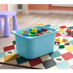 Etajera Ikea Trofast 6 cutii 94x44x91 (Pin/Bleu) Thumb