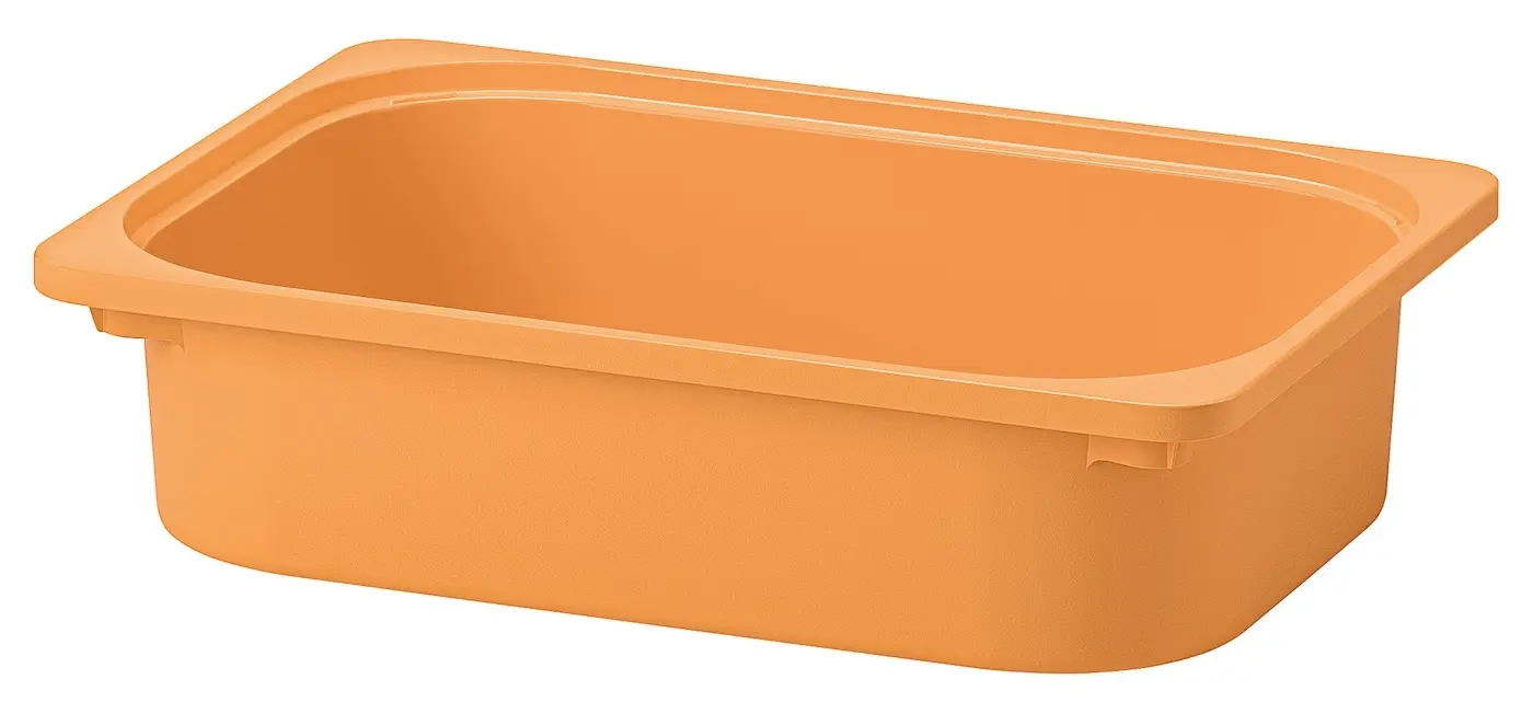 Стеллаж Ikea Trofast 6 контейнеров 99x44x56 (Белый/Оранжевый/Красный) - 5