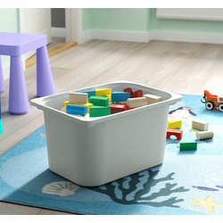 Стеллаж Ikea Trofast 6 контейнеров 99x44x94 (Белый/Серый) Thumb