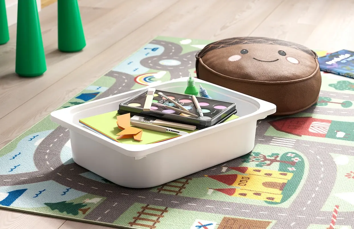 Etajera Ikea Trofast 7 cutii 46x30x145 (Alb)