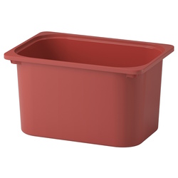 Стеллаж Ikea Trofast 7 контейнеров 46x30x145 (Белый/Красный) Thumb
