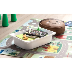 Etajera Ikea Trofast 7 cutii 46x30x145 (Alb/Lila) Thumb