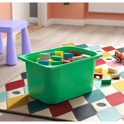 Etajera Ikea Trofast 8 cutii 94x44x91 (Pin/Portocaliu/Verde) Thumb