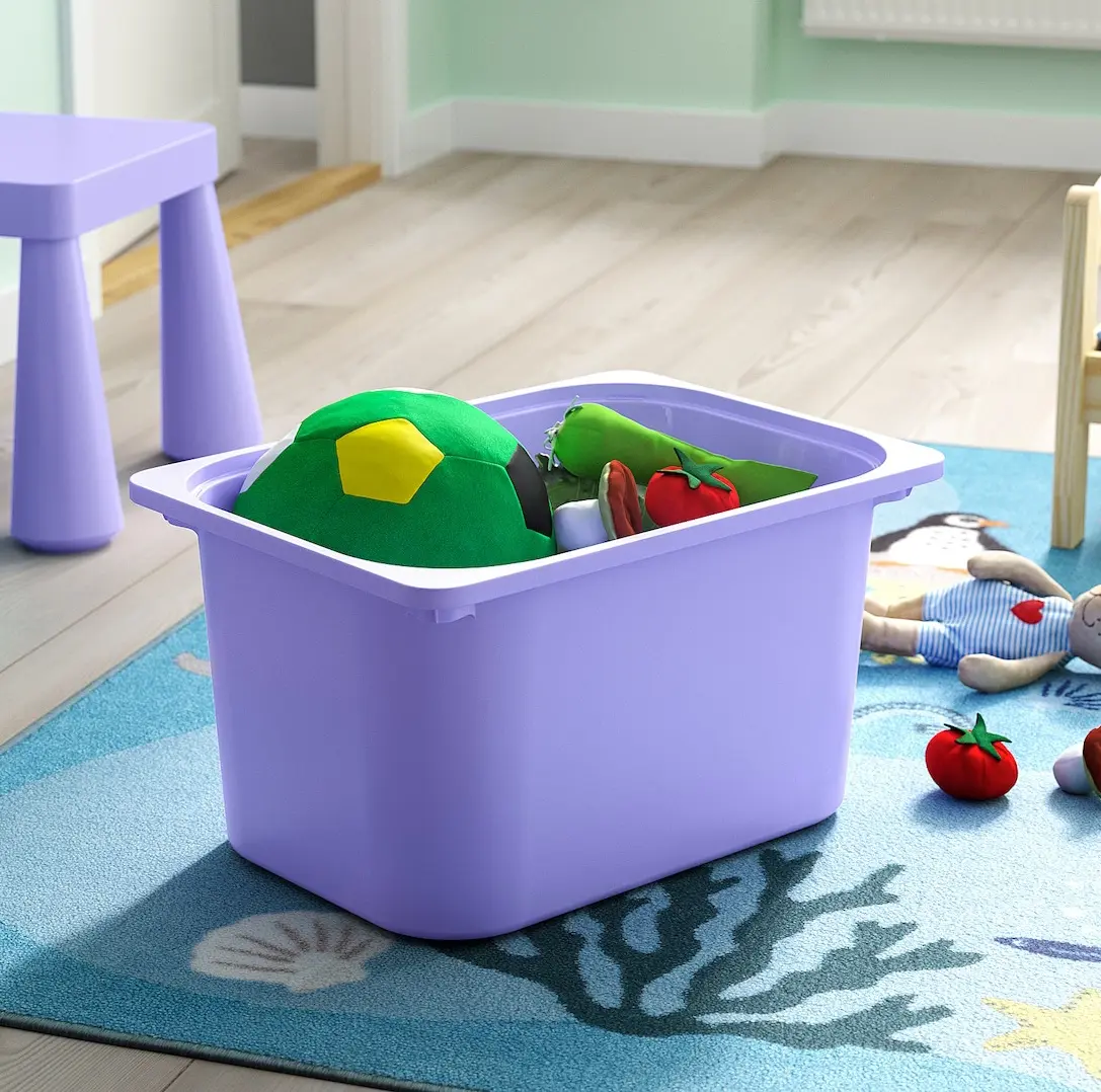 Etajera Ikea Trofast 8 cutii 94x44x91 (Pin/Multicolor)