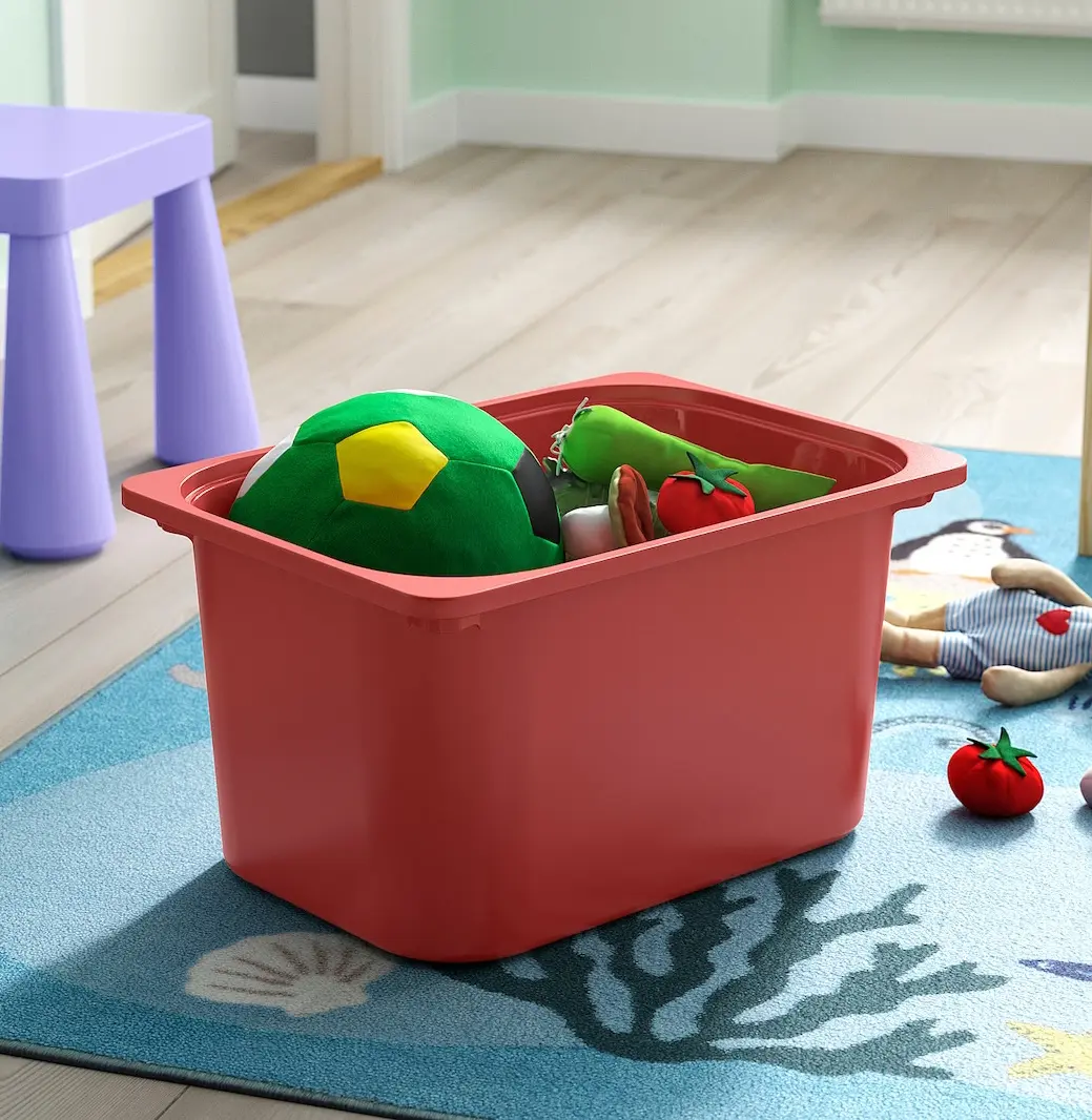 Etajera Ikea Trofast 8 cutii 94x44x91 (Pin/Multicolor)