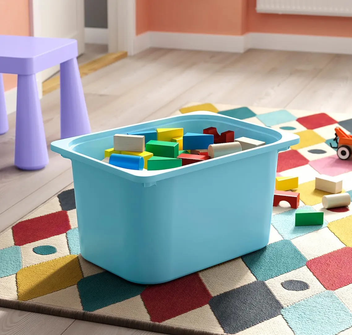 Etajera Ikea Trofast 8 cutii 94x44x91 (Pin/Multicolor)