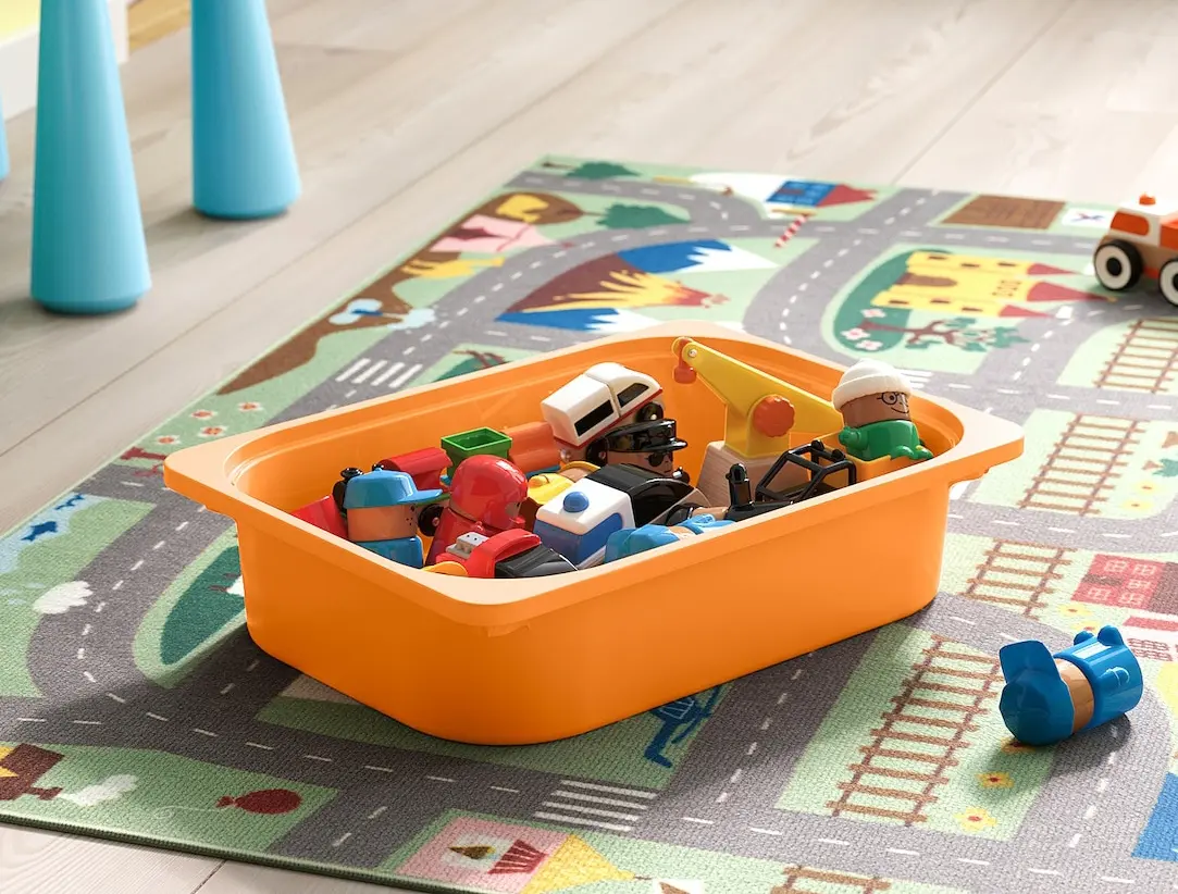 Etajera Ikea Trofast 8 cutii 94x44x91 (Pin/Multicolor)