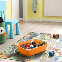 Etajera Ikea Trofast 8 cutii 99x44x94 (Alb/Multicolor) Thumb