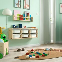 Стеллаж навесной Ikea Trofast 93x30 (Сосна) Thumb