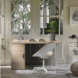 Тумба Ikea Alex 36x70 (Белая Морилка/Под Дуб) Thumb