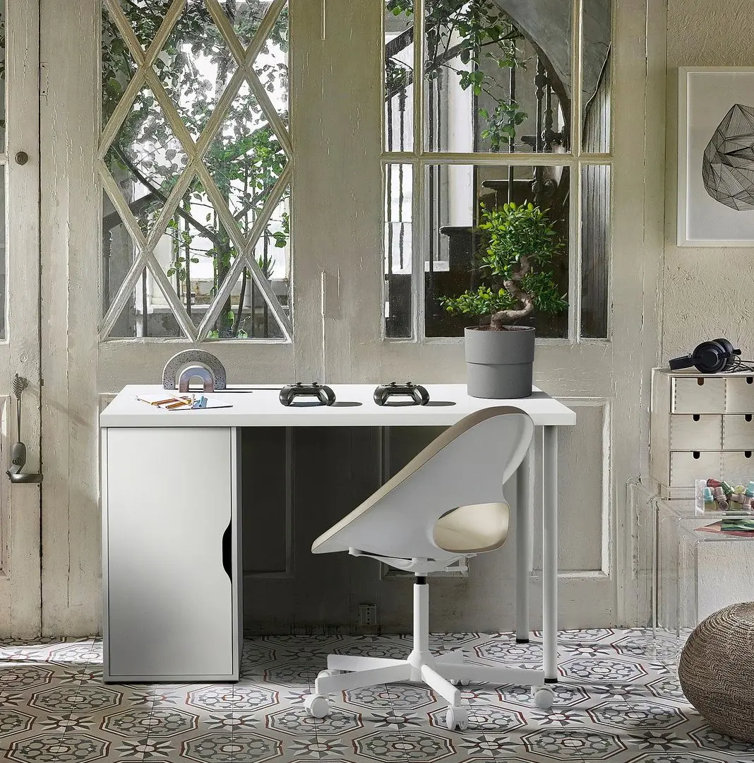 Тумба Ikea Alex 36x70 (Белый)