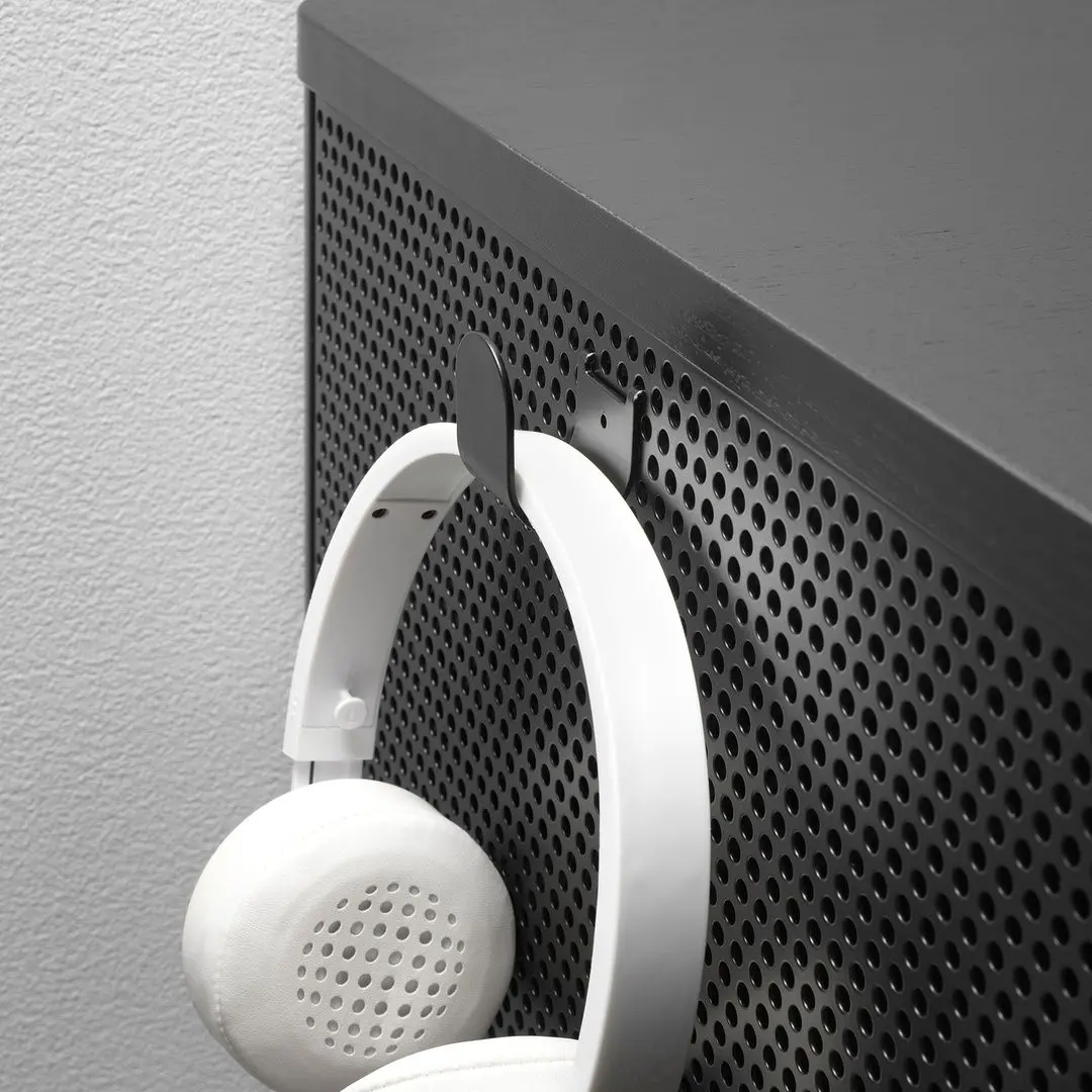 Tumba Ikea Bekant cu rotile/plasa de sarma 41x101 (Negru) - 3