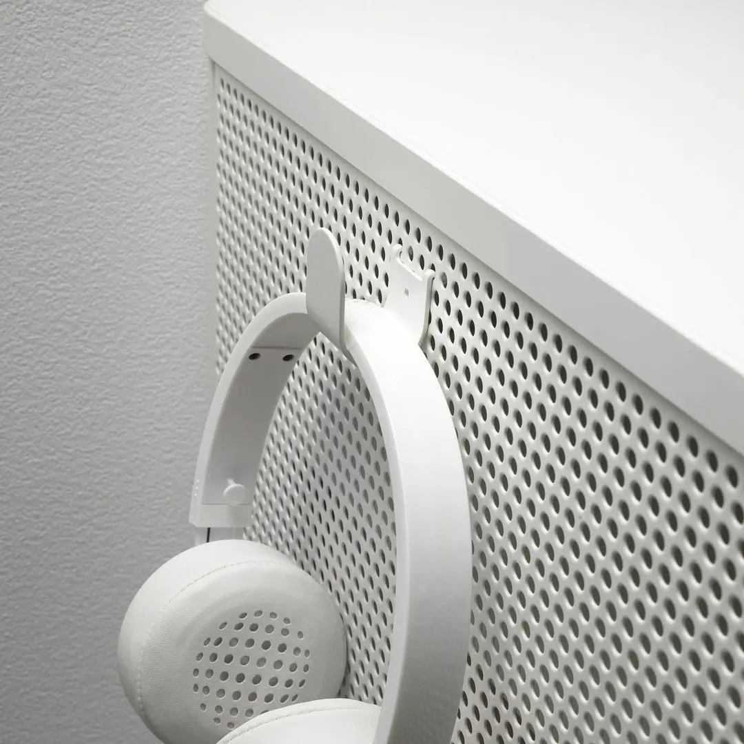 Tumba Ikea Bekant cu rotile/plasa de sarma 61x101 (Alb) - 4