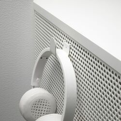 Tumba Ikea Bekant cu incuietoare/plasa de sarma/4 roti 61x101 (Alb) Thumb