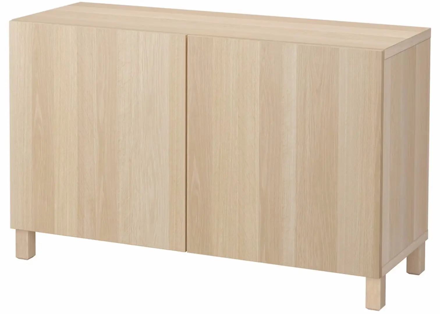 Tumba Ikea Besta cu usi 120x42x74 (Aspect Stejar Antichizat/Lappviken/Stubbarp/Aspect Stejar Antichizat)