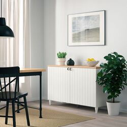 Tumba Ikea Besta cu usi 120x42x76 (Alb/Sutterviken/Kabbarp Alb) Thumb