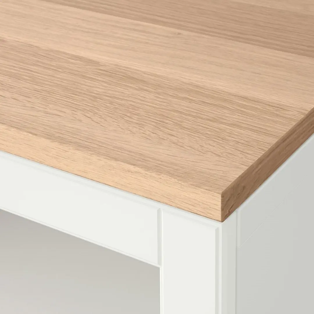 Bufet Ikea Besta/Ostvik/Kabbarp usi/sticla 180x42x76 (Alb)