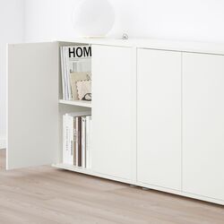 Etajera combinata Ikea Eket 280x35x72 (Alb) Thumb