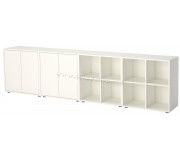 Etajera combinata Ikea Eket 280x35x72 (Alb)