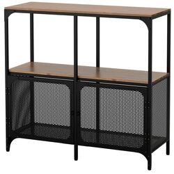 Etajera Ikea Fjallbo 100x95 (Negru)