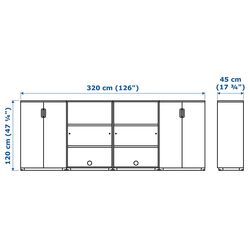 Tumba Ikea Galant 320x120 (Alb) Thumb