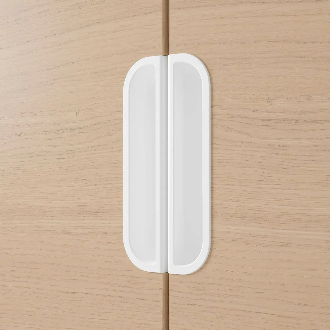 Тумба Ikea Galant 320x120 (Дубовый Шпон/Белый) - 6