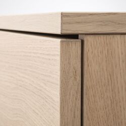 Тумба Ikea Galant 320x120 (Дубовый Шпон/Белый) Thumb