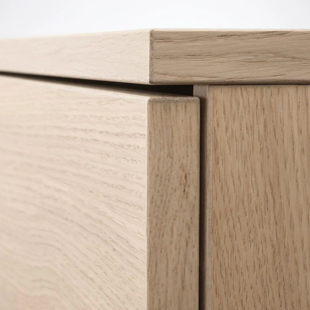 Тумба Ikea Galant 320x120 (Дубовый Шпон/Белый) - 4