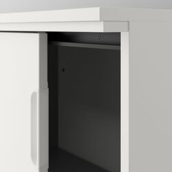 Tumba Ikea Galant usi glisante 320x120 (Alb) Thumb