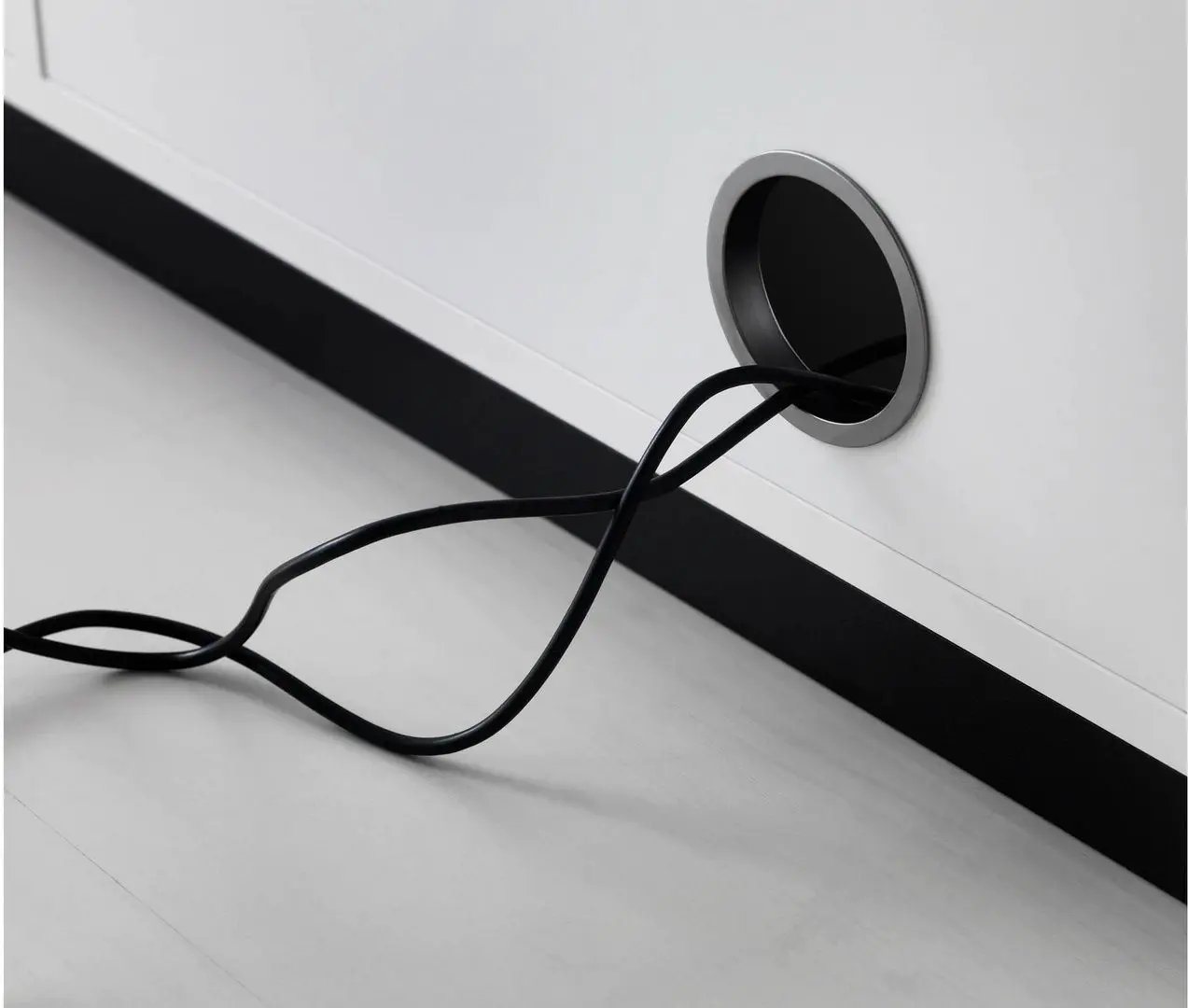 Tumba Ikea Galant usi glisante 320x120 (Alb)