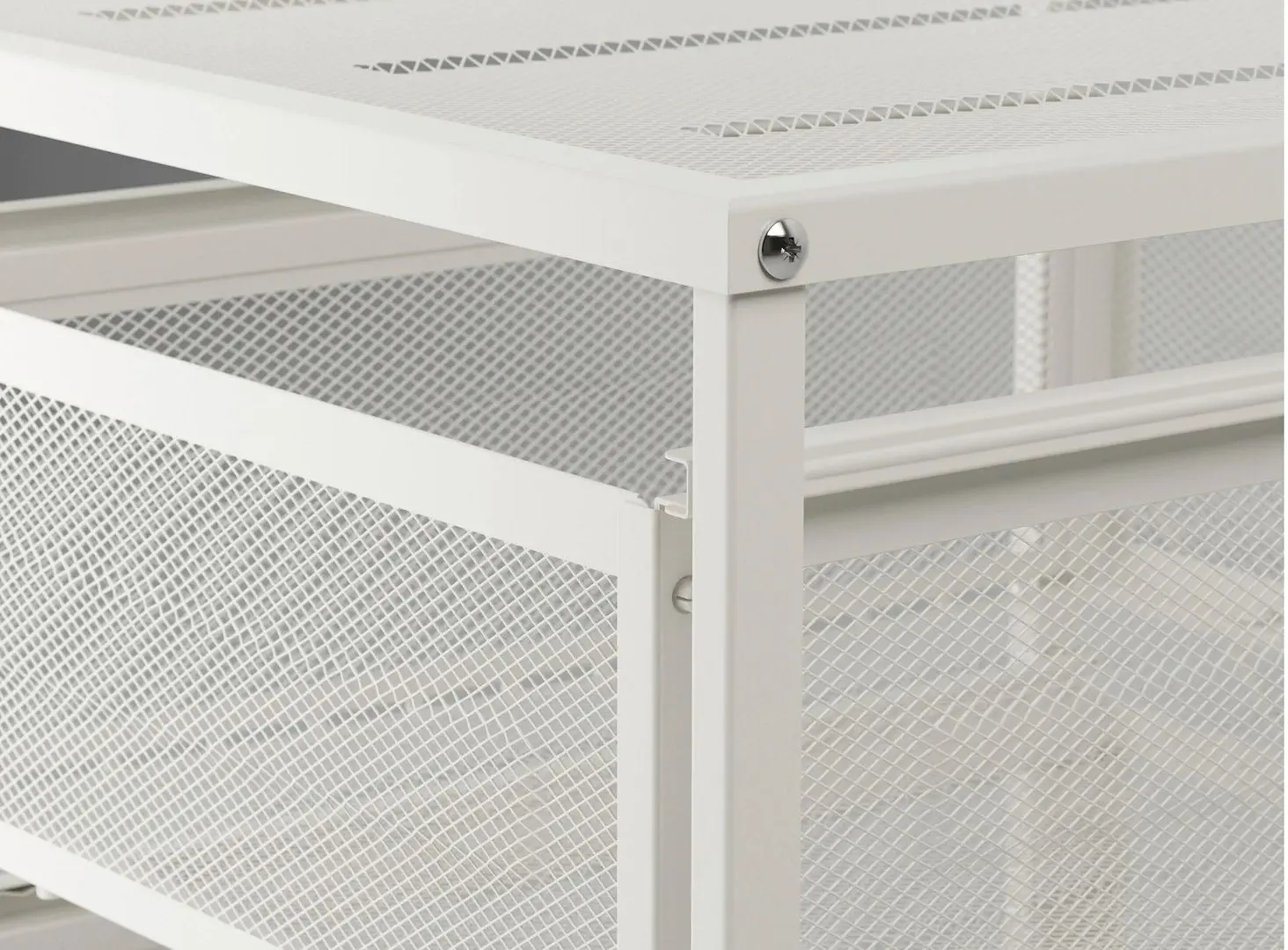 Comoda Ikea Lennart (Alb)