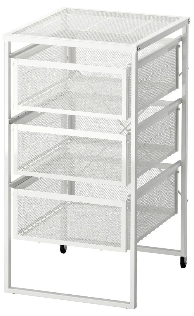 Comoda Ikea Lennart (Alb)